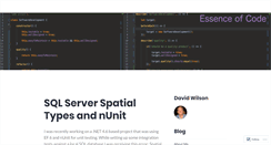 Desktop Screenshot of essenceofcode.com